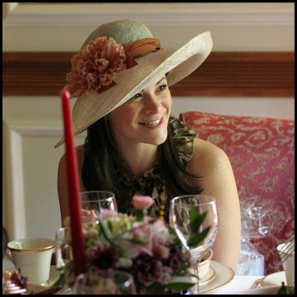 thelovelypam5939 Pam at the head of her table