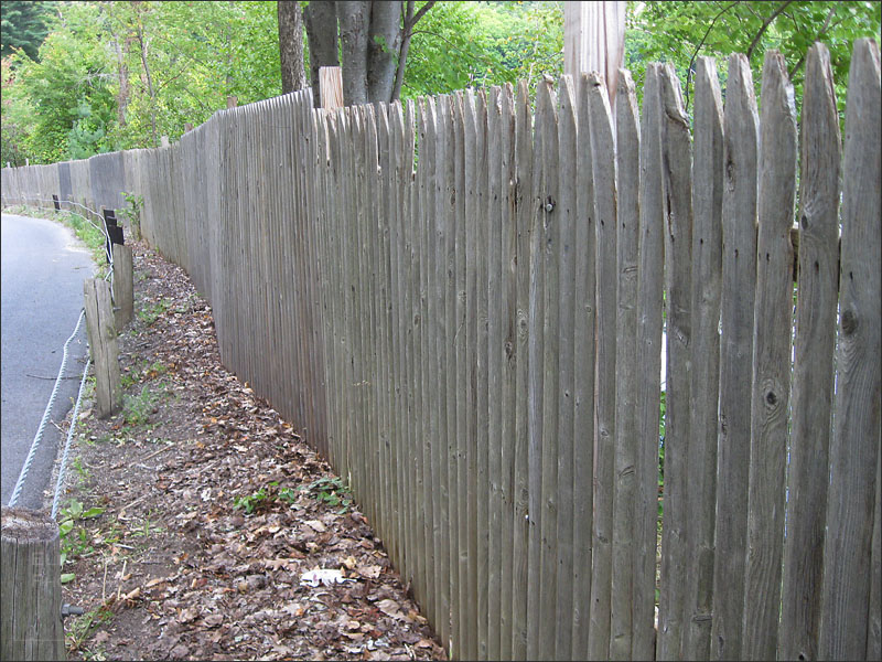 Camp Ella Fohs Pond fence