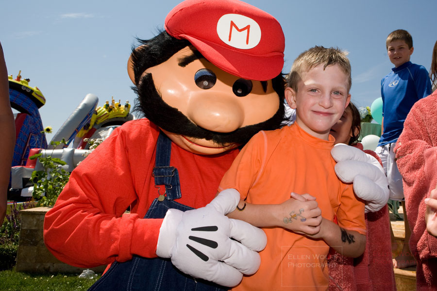 Dylan and Super Mario