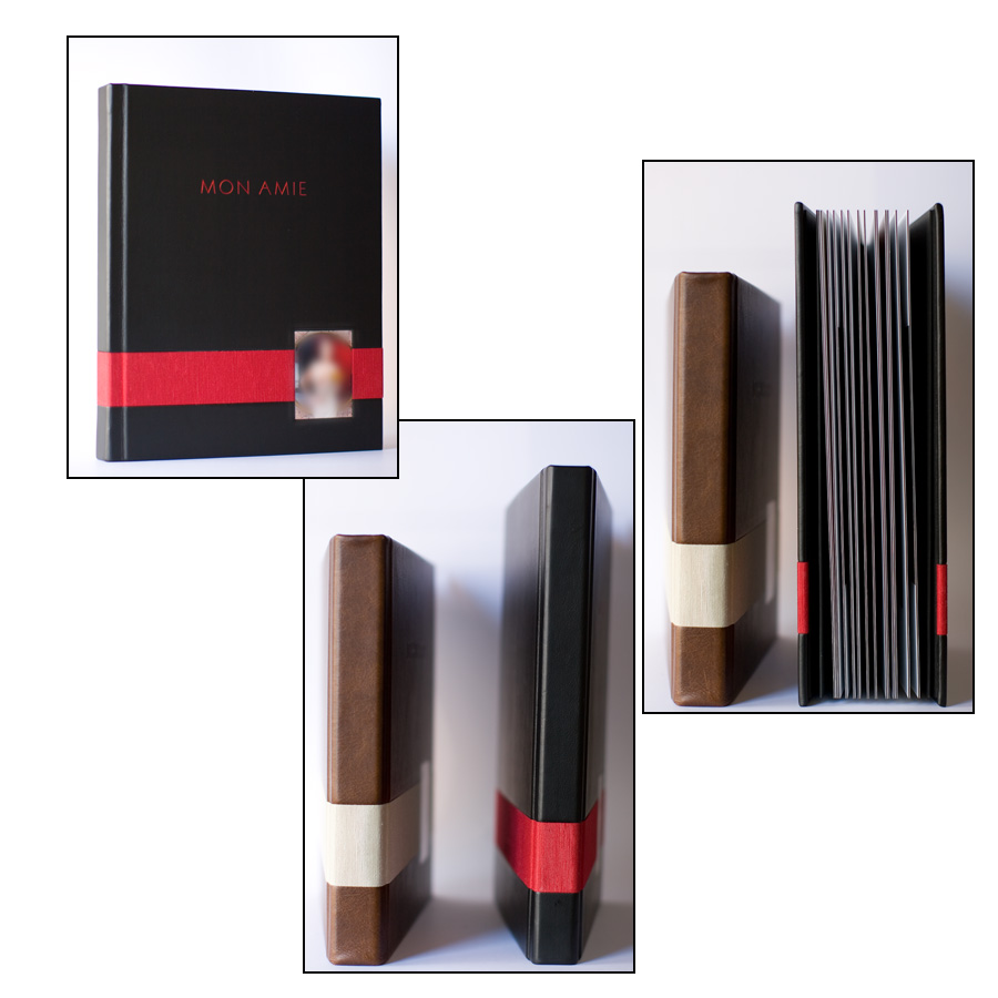 LC album with horizontal stripe
